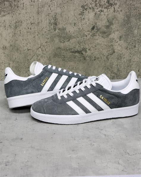 adidas gazelle grey herren|adidas gazelle grey men's.